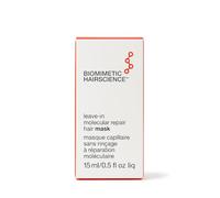Molecular Repair - Mascarilla capilar sin enjuague, 15 ml, cuidado acondicionador profundo para cabello teñido, seco y dañado, restaura la fuerza, el brillo y la suavidad