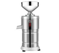 Moledora eléctrica comercial de mantequilla de maní de 15 kg/h para frutos secos, 1100 W, pulpa de almendras y sésamo, electrodoméstico