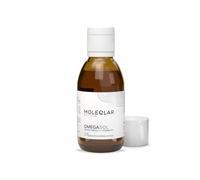 MoleQlar Aceite de algas Omega 3, vegano y con vitamina D de microalgas marinas, 2100 mg de ácidos grasos Omega 3 y 800 UI de vitamina D por porción, pureza certificada