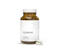 MoleQlar Paquete de 90 cápsulas de taurina, 2550 mg de L-taurina de alta pureza por porción, soporte óptimo para mayores requisitos de taurina, vegano, de alta pureza, sin OMG