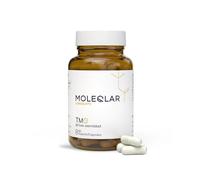MoleQlar TMG Betain Kapseler - 60 veganska enheter med 500 mg vattenfri (trimetylglycin) per portion, hög renhet, kosttillskott tillverkat i Europa