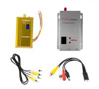 MOLERRI 1.2G 1.5W FPV VTX VRX 8CH 1500Mw Audio Video Transmisor Receptor para FPV RC Quadcopter Drone