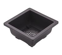 MOLERRI 15 Piezas de Maceta de 4.7 Pulgadas, Maceta de Entrenamiento de BonsáI de PláStico Cuadrada, Maceta de Flores Suculentas, para JardíN, Interior, DecoracióN del Hogar