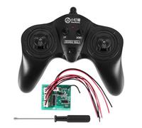 MOLERRI 6CH 2.4G Control Remoto Transmisor de Potencia Receptor de Radio para DIY RC Coches 50M Control