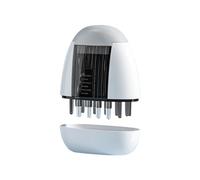 MOLERRI Aplicador Vibratorio para Cabelludo, Peine LíQuido para Crecimiento Cabello, Aceite SéRico Que Nutre, Minipeine Medicinal para Cabelludo, Masajeador Cabeza para Cabello