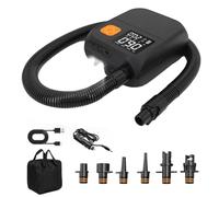 MOLERRI Bomba Eléctrica Portátil Recargable para Tabla de, con Linterna LED, Batería de 8000 MAh, para de, Kayaks