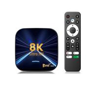 MOLERRI Decodificador Inteligente para Android TV 8K TV98 Allwinner H618 con WiFi Dual 2.4G y 5G HDR10, Reproductor Multimedia 2+16G, BT5.0, Enchufe de la UE.