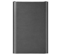 MOLERRI Disco Duro MóVil Externo de 2,5 Pulgadas USB 3.0 de Alta Velocidad Disco Duro PortáTil de Almacenamiento de 320 GB para Computadora PortáTil PC de Escritorio Negro
