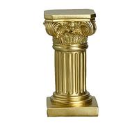 MOLERRI Escultura de Resina de Pilar Romano DecoracióN de Columna Estatuas de Pilar Romano Muebles de para Sala de Estar en Casa