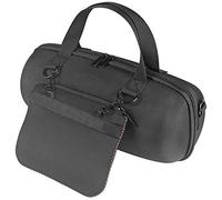 MOLERRI Estuche RíGido para Xtreme 3, Altavoz PortáTil con Bluetooth, Soporte de Almacenamiento para Viaje con Bolsillo con Cremallera (Negro + Naranja)