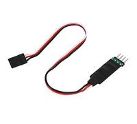 MOLERRI Lámpara LED Light Control Panel Interruptor Encendido/Apagado 3 Canales de Acceso Parte de RC para 1/10 1/8 RC CC01 4WD SCX10 Modelo de Coche, 1 Piezas