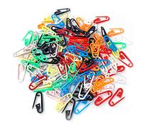 MOLERRI Pin de Seguridad de PláStico de Color de 200 Piezas 2,3 Cm y Negro Rosa Rojo Amarillo Verde PequeñA Marca Pin de PláStico de PláStico