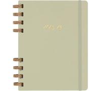 Moleskine Agenda Académica Mensual 2023-2024, Agenda Semanal y Mensual de 12 Meses, Agenda Universitaria con Tapa Dura, Tamaño XL 20 x 25 cm, Crush Kiwi