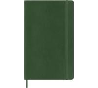 Moleskine Agenda Diaria 2027, Agenda de 12 Meses con Tapa Blanda y Cierre Elástico, Formato L 13x21 Cm, Color Verde Mirto