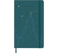 Moleskine - Agenda Semanal 18 Meses 2022-2023, Edición Limitada "El Principito", Agenda Semanal con Tapa Dura y Cierre Elástico, Tamaño Grande, 13 x 21 cm, Color Mountain