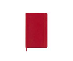 Moleskine Agenda Semanal 2023, Agenda Semanal de 12 Meses, Planificador Semanal, Tapa Blanda, Tamaño Grande 13 x 21 cm, Color Rojo Escarlata