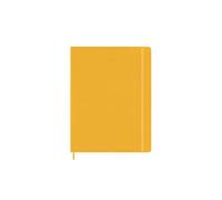 Moleskine Agenda Semanal 2023, Planificador Semanal de 12 meses, Tapa Dura, Tamaño XL 19 x 25 cm, Color Naranja Amarillo