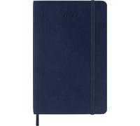 Moleskine Classic 12 Month 2027 Weekly, Soft Cover, Pocket (3.5" x 5.5"), Sapphire Blue, 144 pages