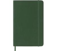 Moleskine Planificador semanal clásico de 12 meses 2027, tapa blanda, bolsillo (3,5 x 5,5 pulgadas), verde Myrtle, 144 páginas