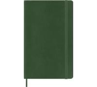 Moleskine Planificador semanal clásico de 12 meses en 2027, tapa blanda, grande (5" x 8,25"), verde Myrtle, 144 páginas