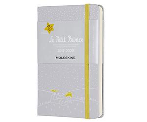 Moleskine - Agenda Semanal de 18 Meses Edición Limitada El Principito, Tierra, Agenda Escolar 2019/2020 con Tapa Dura y Cierre Elástico, Tamaño Pocket 9.5 x 14.5 cm, 208 Páginas