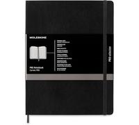 Moleskine, Bloc de Notas Profesional de Escritorio, Bloc de Notas A4 para el Trabajo, Cubierta Blanda y Cierre Elástico, Tamaño Extra Grande 19 x 25, Color Negro, 192 Páginas
