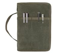 Moleskine Cahier 5 x 8 blocs de notas A5, cubierta impermeable para diario, funda para diario, funda para notas de campo, cremallera militar fuego