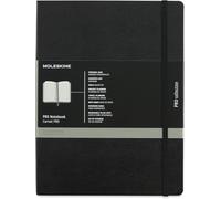 Moleskine Carnet Pro, Cuaderno Profesional de Oficina, Tapa Dura, Formato XL 13 x 21 cm, Color Negro