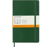 Moleskine Clásico Cuaderno Tapa Blanda Grande (12.7cm x 21cm) Rayado Verde 192