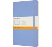 Moleskine Clásico Cuaderno Tapa Blanda Grande Rayado/Forrado Hortensia Azul 192