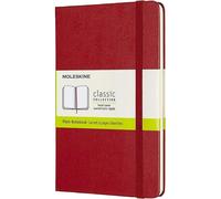 Moleskine Classic Cuaderno 208 Hojas Páginas Lisas Tapa Dura Rojo