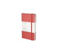 Moleskine Classic Cuaderno 240 Hojas Páginas Rayadas Tapa Dura Rojo