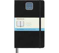 Moleskine - Classic Expanded Dotted Paper Notebook - Hard Cover and Elastic Closure Journal - Color Black - Size Large 13 x 21 A5 - 400 Pages