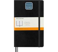 Moleskine Cuaderno Classic Ampliado Tapa Blanda Rayado Negro Talla L 13x21cm