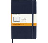 Moleskine Libreta Clasica Tapa Dura Azul Zafiro M Rayada