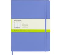 Moleskine - Classic Notebook, Plain Notebook, Soft Cover and Elastic Closure, Si