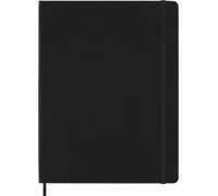 Moleskine Classic Plain Paper Notebook, Hard Cover and Elastic Closure Journal,