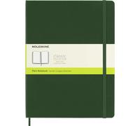 Moleskine Classic Plain Paper Notebook, Hard Cover and Elastic Closure Journal,