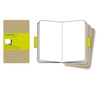 Moleskine* Cuaderno Cahier Liso XLarge (rústico-kraft)