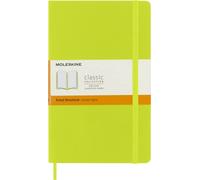 Moleskine - Cuaderno Clásico con Hojas de Rayas, Tapa Blanda y Cierre con Goma E