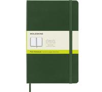 Moleskine - Cuaderno Clásico con Hojas Lisas, Tapa Dura y Cierre Elástico, Color