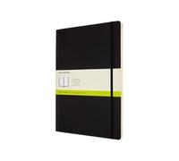 Moleskine - Cuaderno Clásico con Hojas Punteadas, Tapa Blanda y Cierre Elástico, Tamaño A4 21 x 29.7 cm, Color Negro, 192 Hojas