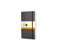 Moleskine Notebook Bolsillo. De Rayas. Tapa Blanda. Negro