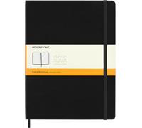 Moleskine Cuaderno Classic Ampliado Tapa Dura Rayado Negro Talla XL 19x25cm