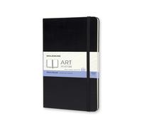 Moleskine, cuaderno de dibujo, papel apto para lápices, pasteles, bol