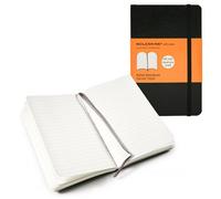 Moleskine cuaderno notebook bolsillo de rayas tapa blanda negro