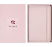 Moleskine Cuaderno Precious & Ethical Sakura - Cuaderno rayado con tapa dura vegana certificada VEGEA, en caja de regalo reutilizable, formato Large 13 x 21 cm