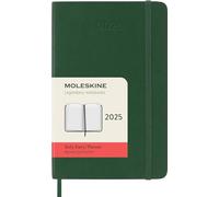 Moleskine Daily Planner, 12-Month Daily Agenda 2025, Soft Cover and Elastic Clos