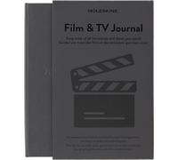 Moleskine - Diario de Cine & TV, Cuaderno para Reseñas de Cine, Introducción a la Historia del Cine, Tapa Dura, Color Gris, 400 Páginas