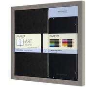 Moleskine Esbozo Kit - Arte Colección Bocetos + 12 Lápices de Acuarela